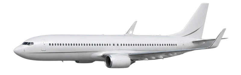 VIP airliner, side view